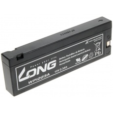 AVACOM Long WP1223A 12V 2,1Ah 25,2Wh olověný akumulátor pro profesionální videokamery a defibrilátory AVACOM Long WP1223A 12V 2,1Ah 25,2Wh olověný akumulátor pro profesionální videokamery a defibrilátory