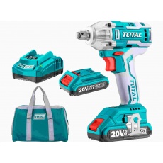 Total TIWLI2001 utahovák rázový AKU 1/2", brushless, 20V Li-ion (2x), 2000mAh, industrial Total TIWLI2001 utahovák rázový AKU 1/2", brushless, 20V Li-ion (2x), 2000mAh, industrial