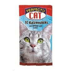 Perfecto Cat 10x jerkys drubezi s jatry Perfecto Cat 10x jerkys drubezi s jatry