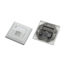 Zásuvka neosazená 1x RJ45 pod omítku Zásuvka neosazená 1x RJ45 pod omítku