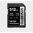 Lexar SDXC Professional SILVER Plus 1066x UHS-I/U3/A2/4K R205/W150 (V30) 512GB
