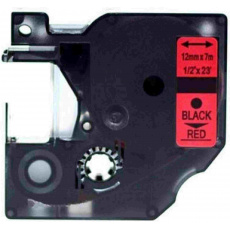 Xerox kompatibilní páska s DYMO, 45017 S0720570, 12mm x 7m, černý tisk / červený podklad, D1 - ALLPRINT Xerox kompatibilní páska s DYMO, 45017 S0720570, 12mm x 7m, černý tisk / červený podklad, D1 - ALLPRINT