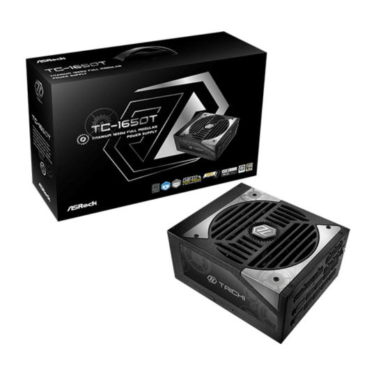 ASROCK zdroj TC-1650T,1650W, 80Plus Titanium, 135 mm, ATX 3.1 ASROCK zdroj TC-1650T,1650W, 80Plus Titanium, 135 mm, ATX 3.1