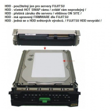 FUJITSU HDD SRV SAS 12G 1TB 7.2K 512n HOT PL 2.5' BC - pouze pro PRIMERGY FUJITSU HDD SRV SAS 12G 1TB 7.2K 512n HOT PL 2.5' BC - pouze pro PRIMERGY