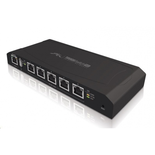 UBNT EdgeSwitch 5XP PoE [náhrada za ToughSwitch TS-5-POE, 5x Gigabit POE portů, 24V]