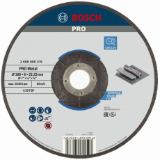 Bosch hrubovací kotouč PRO Metal, 180 × 6 × 22,23 mm, oSa Bosch hrubovací kotouč PRO Metal, 180 × 6 × 22,23 mm, oSa