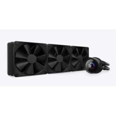 NZXT vodní chladič Kraken 360 / 3x120mm fan / 4-pin PWM / LCD disp. / 6 let