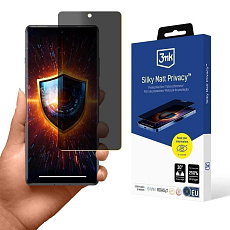 BAZAR - 3mk ochranná folie Silky Matt Privacy pro Ulefone Armor 27 Pro - Poškozený obal (Komplet)