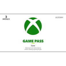 Xbox Game Pass Core – 3 - měsíční členství