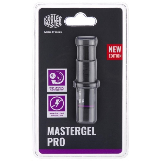 Cooler Master termální pasta na CPU MasterGel Pro, tep. vodivost 8 W.m, 1.5ml