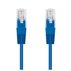 C-TECH kabel patchcord Cat5e, UTP, modrý, 0,5m C-TECH kabel patchcord Cat5e, UTP, modrý, 0,5m
