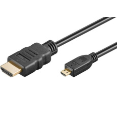 PremiumCord 4K kabel HDMI A - HDMI micro D, 2m PremiumCord 4K kabel HDMI A - HDMI micro D, 2m