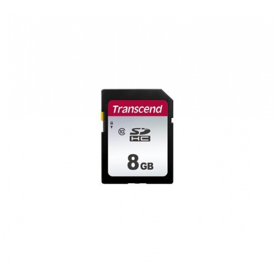 TRANSCEND SDHC karta 8GB 300S, Class 10 (R:20/W:10 MB/s)