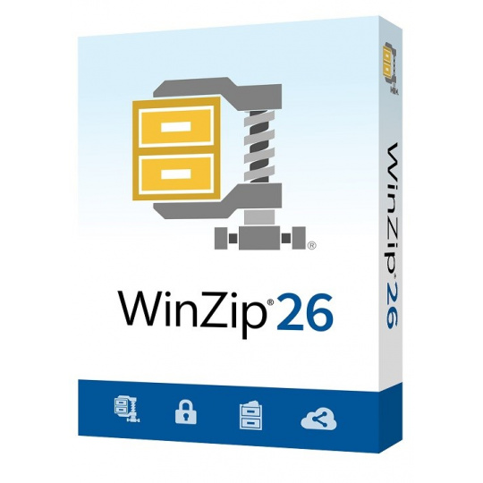 WinZip 26 Standard License ML (2-49) EN/FR/DE/IT/ES/NL/SV/CZ/DA/NO/PT/FI