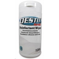 DESTIX Dezinfekční čistící utěrky MA61 v dóze (13x20cm, 120ks), alkoholová báze DESTIX Dezinfekční čistící utěrky MA61 v dóze (13x20cm, 120ks), alkoholová báze
