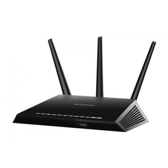Netgear R7000 Wireless AC1900 Dual Band Gigabit Router, 4x gigabit port