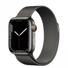Apple Watch Series 7 Cell, 41mm Graph./Steel/Graph. Mil.Loop Apple Watch Series 7 Cell, 41mm Graph./Steel/Graph. Mil.Loop
