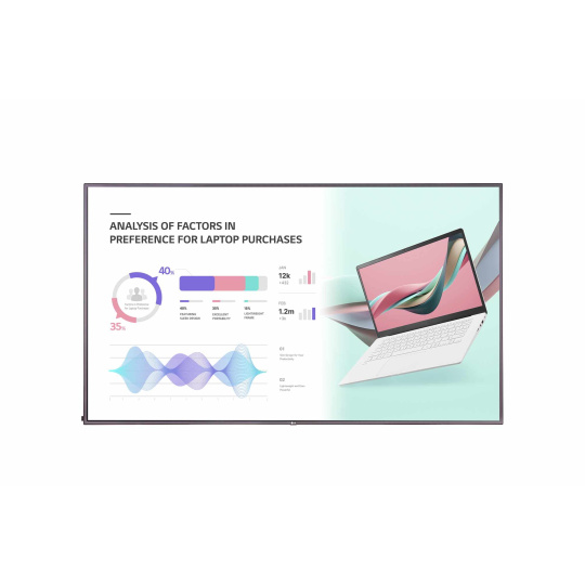 LG 86" signage 86UH5N-M - UHD, 24h, 500nit, WebOS 6.0