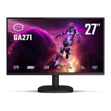 Cooler Master LCD - 27", 2560x1440, 100Hz, 4000:1, 250cd/m2, 1ms, 2xHDMI, 1xDP, VA Cooler Master LCD - 27", 2560x1440, 100Hz, 4000:1, 250cd/m2, 1ms, 2xHDMI, 1xDP, VA