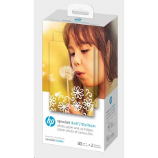 HP Cartridge Paper Sprocket Studio 80 pack 4x6" HP Cartridge Paper Sprocket Studio 80 pack 4x6"