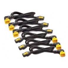 APC Power Cord Kit (6 ks), Locking, C13 to C14, (90°), 1.8m APC Power Cord Kit (6 ks), Locking, C13 to C14, (90°), 1.8m