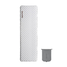 Naturehike ultralight nafukovací karimatka R5.8 obdélník 630g - stříbrná Naturehike ultralight nafukovací karimatka R5.8 obdélník 630g - stříbrná