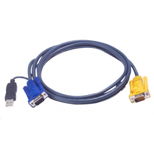 ATEN KVM sdružený kabel k CS-12xx, USB, 3m