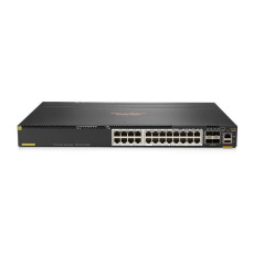 Aruba 6300M 24-port HPE Smart Rate 1/2.5/5GbE Class 6 PoE and 4-port SFP56 Switch JL660A RENEW Aruba 6300M 24-port HPE Smart Rate 1/2.5/5GbE Class 6 PoE and 4-port SFP56 Switch JL660A RENEW
