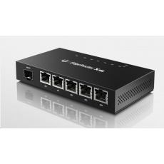 UBNT EdgeMAX EdgeRouter X SFP [880MHz dual-core CPU, 256MB RAM, EdgeOS, 5 gigabitových portů s PoE, SFP]