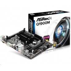 ASRock MB Int.procesor Q1900M, 2xDDR3,  VGA, mATX