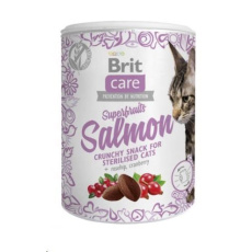 Brit Care Cat Snack Superfruits Salmon 100g Brit Care Cat Snack Superfruits Salmon 100g