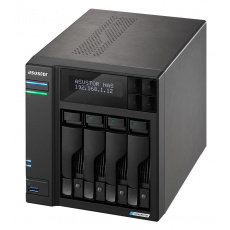 Asustor AS6704T 4-bay NAS Lockerstor 4 Gen2, 4GB DDR4, 4xM.2, 2x2.5GE, 2xUSB3.2, Celeron N5105 4core 2.0GHz