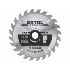 Extol Premium (8803213) kotouč pilový s SK plátky, 160x2,0x20mm, 24T Extol Premium (8803213) kotouč pilový s SK plátky, 160x2,0x20mm, 24T