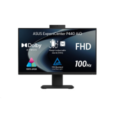 ASUS PC AiO ExpertCenter P44 (P440VAK-BPC160W), i5-13420H, 23.8" 1920 x 1080, 16GB, 1TB SSD, UHD, W11 Home, Black ASUS PC AiO ExpertCenter P44 (P440VAK-BPC160W), i5-13420H, 23.8" 1920 x 1080, 16GB, 1TB SSD, UHD, W11 Home, Black