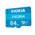 KIOXIA Exceria microSD card 64GB M203, UHS-I U1 Class 10