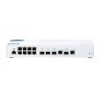 QNAP switch QSW-M408-2C (8xGbE,2xSFP+,2x10GbE/SFP+combo)