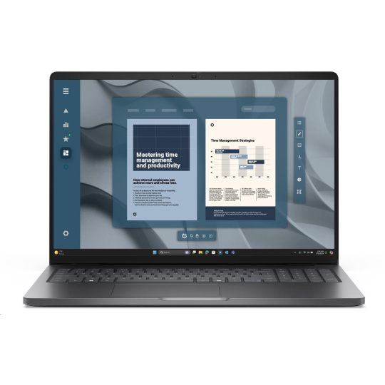 DELL NTB Pro 16 PC16255/AMD Ryzen AI 5 PR 340/16GB/512SSD/16" FHD+ /IR Cam & Mic/65W/WLAN/vPro|Backlit Kb/W11P/3Y PS NBD