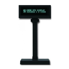 Capture 2-Line VFD Customer Display (Black) RS-232 interface. Capture 2-Line VFD Customer Display (Black) RS-232 interface.