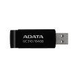 ADATA Flash Disk 64GB UC310, USB 3.2, černá