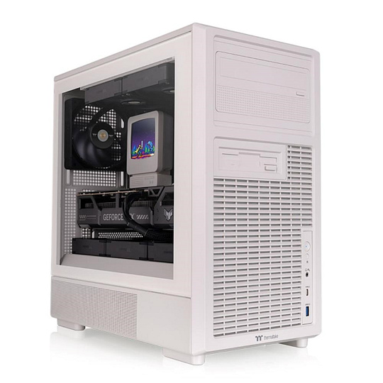 THERMALTAKE Case Retro 260 TG Micro Tower, mATX, Průhledná bočnice, 1x 120mm Fan, béžová THERMALTAKE Case Retro 260 TG Micro Tower, mATX, Průhledná bočnice, 1x 120mm Fan, béžová
