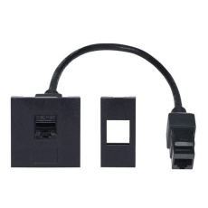 Solight RJ45 Cat6 doplňkový modul pro vestavné zásuvky série PP128 Solight RJ45 Cat6 doplňkový modul pro vestavné zásuvky série PP128