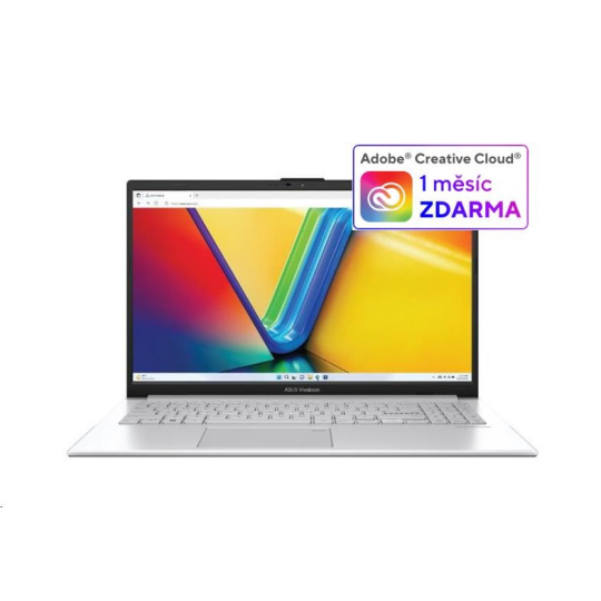 ASUS NTB Vivobook 15 OLED (M1505YA-OLED389W), R7 7730U, 15.6" 1920x1080, 16GB, 1TB SSD, AMD Radeon, W11 Home, Silver