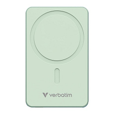 VERBATIM Powerbanka Charge 'n' Go Essentials, Magnetická, 10000 mAh, USB-C, Zelená VERBATIM Powerbanka Charge 'n' Go Essentials, Magnetická, 10000 mAh, USB-C, Zelená
