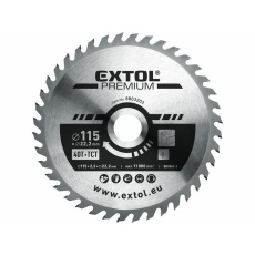 Extol Premium (8803203) kotouč pilový s SK plátky, 115x1,3x22,2mm, 40T Extol Premium (8803203) kotouč pilový s SK plátky, 115x1,3x22,2mm, 40T
