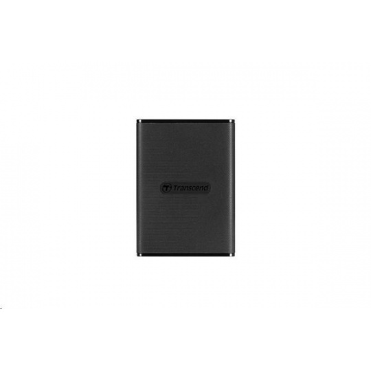 TRANSCEND externí SSD ESD270C 1TB, Portable, USB 3.1 Gen.2, Type C & A, two cables 520/460 MB/s, black/černá