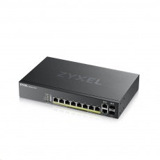 Zyxel GS2220-10HP 10-port L2 Managed Gigabit PoE Switch, 8x gigabit RJ45, 2x gigabit RJ45/SFP, PoE 180 W Zyxel GS2220-10HP 10-port L2 Managed Gigabit PoE Switch, 8x gigabit RJ45, 2x gigabit RJ45/SFP, PoE 180 W