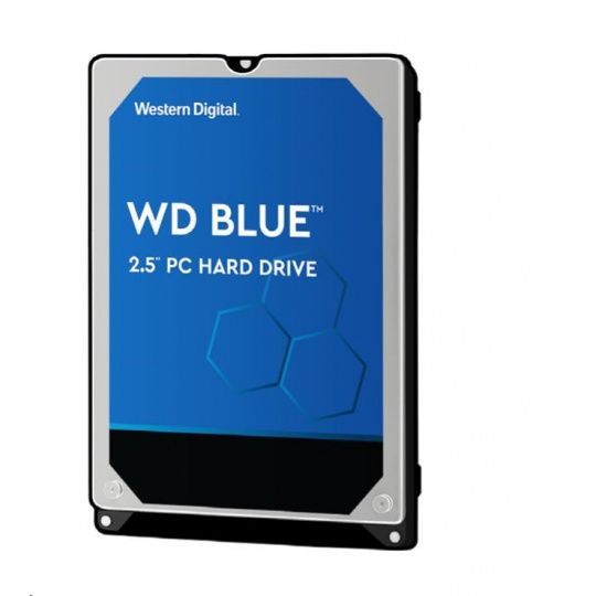 WD BLUE WD5000LPZX 500GB SATA/600 16MB cache, 2.5" AF, 7mm, CMR