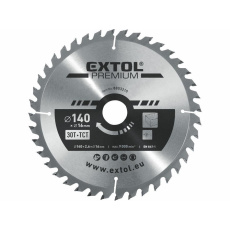 Extol Premium (8803210) kotouč pilový s SK plátky, 140x2,0x16mm, 30T, šířka SK plátků 2,8mm, SK Extol Premium (8803210) kotouč pilový s SK plátky, 140x2,0x16mm, 30T, šířka SK plátků 2,8mm, SK