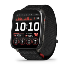 Garmin Venu® X1 Black pouzdro s titanovou zadní stranou Slate a nylonovým řemínkem ComfortFit v barvě Black Garmin Venu® X1 Black pouzdro s titanovou zadní stranou Slate a nylonovým řemínkem ComfortFit v barvě Black