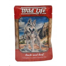 Kap.Wild Life Dog kachna+hovezi 80g Kap.Wild Life Dog kachna+hovezi 80g